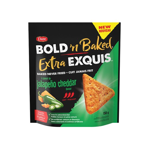 Dare Bold'n Baked Crackers Jalapeno Cheddar 150 g