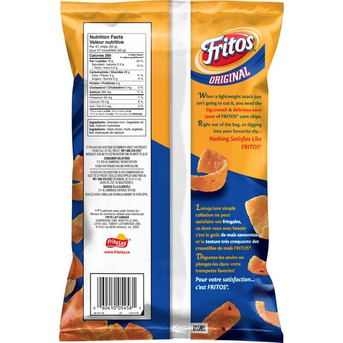 Fritos Corn Chips Original 340 g