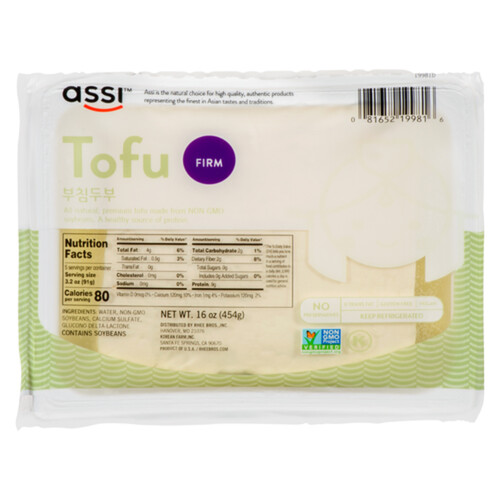 Assi Firm Tofu 454 g