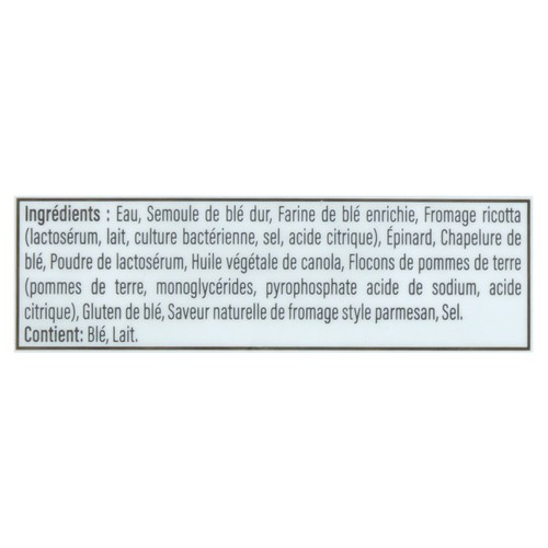 Villa Ravioli fromage & épinards 1.6 kg