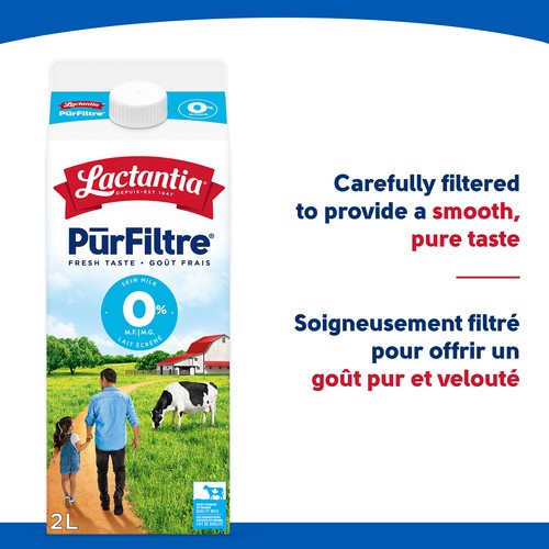 Lactantia PurFiltre 0% Skim Milk 2 L