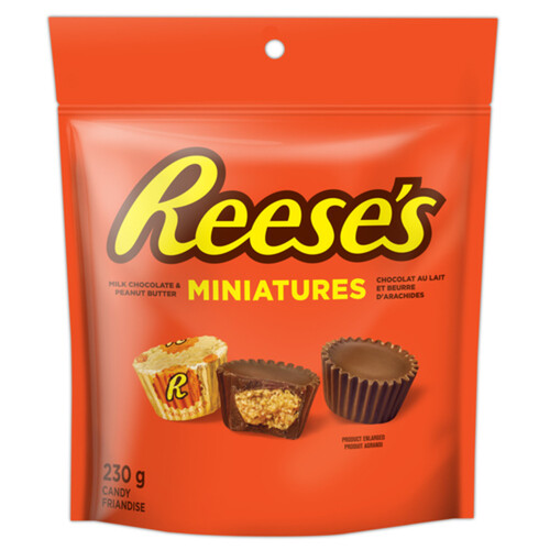 Reese's Miniatures Chocolate Peanut Butter Cups 230 g