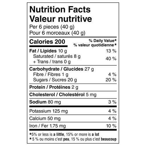Nestlé Coffee Crisp Chocolate Cluster 110 g