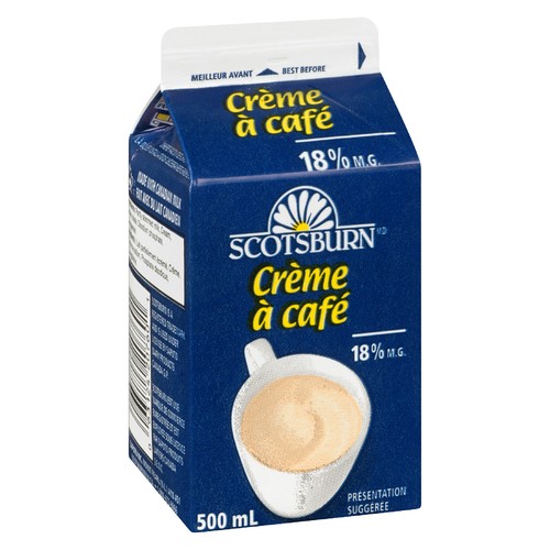 Scotsburn 18% Coffee Cream 500 ml