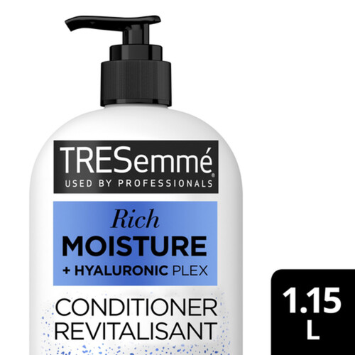 Tresemmé Rich Moisture Conditioner With Pump + Hyaluronic Plex For Dry Hair 1.15 l