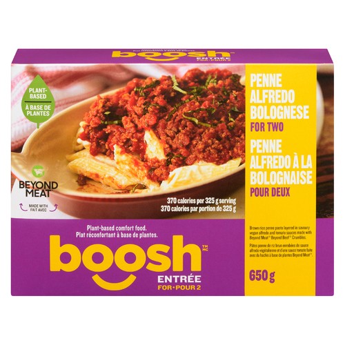 Boosh Bolognese Alfredo Entrée 650 g (frozen)