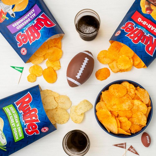 Ruffles All Dressed Flavoured Potato Chips (small bag) 66 g