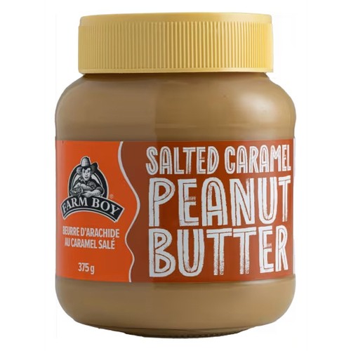 Farm Boy Peanut Butter Spread Salted Caramel 375 g