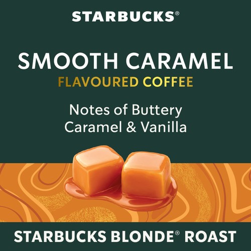 Starbuck Coffee Pods Smooth Caramel 10 Capsules 51 g