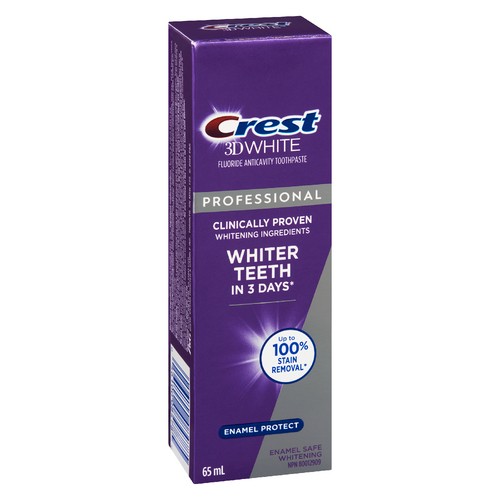 Crest 3D White Toothpaste Enamel Protect 65 ml