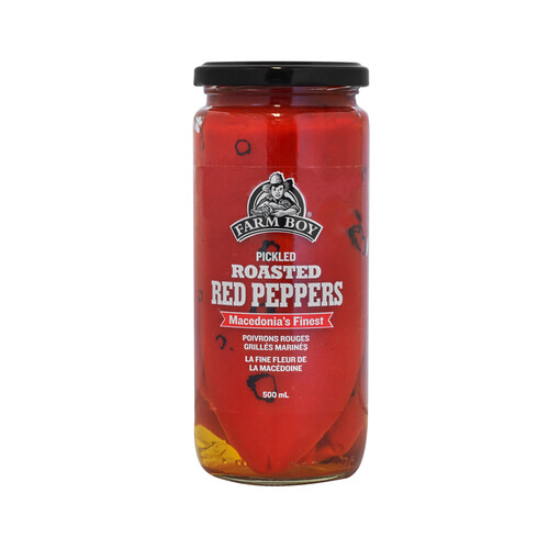 Farm Boy Pickled Roasted Red Peppers 500 ml