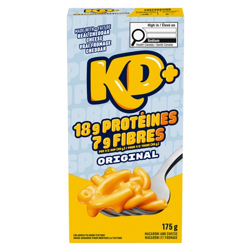 Kd+ Protein & Fibre Macaroni And Cheese Original 175 g