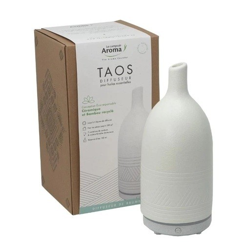 The Aroma Counter Ultrasonic Taos Diffuser For Essential Oils 1 EA