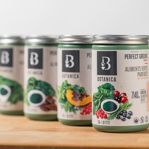 Botanica Organic Perfect Greens Berry 216 g