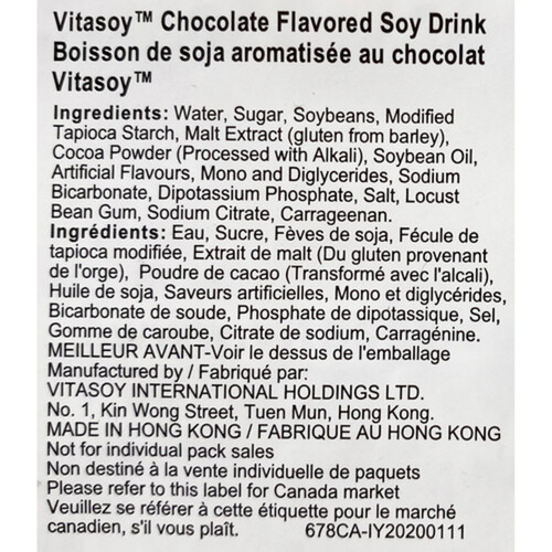 Vita Soy Drink Chocolate 6 x 250 ml