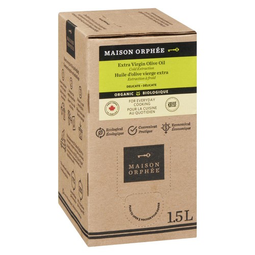 Maison Orphee Organic Extra Virgin Olive Oil 1.5 L
