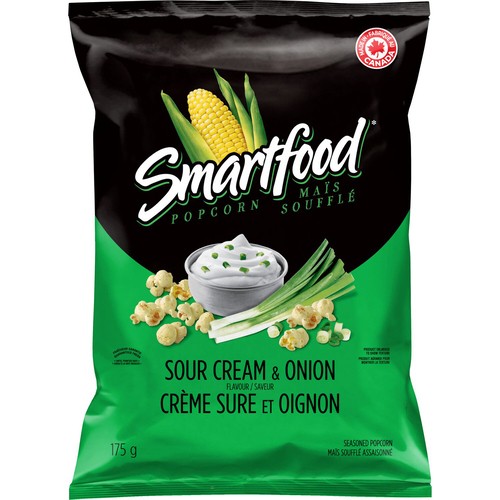 Smartfood Seasoned Popcorn Sour Cream & Onion 175 g