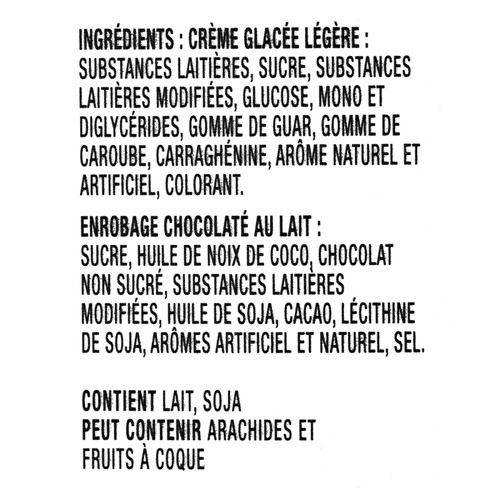 Klondike Original Ice Cream Bar Light Creamy Vanilla  4 x 135 ml