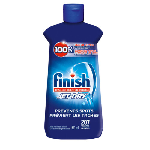 Finish Dishwasher Cleaner Jet Dry Rinse Agent 621 ml