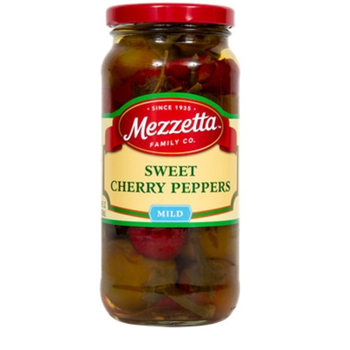 Mezzetta Sweet Cherry Peppers Mild 473 ml