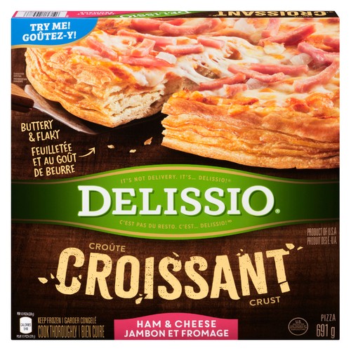 Delissio Ham Cheese Croissant 691 g (frozen)