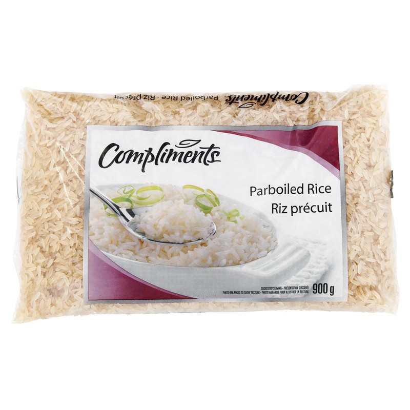 Compliments Instant Rice Compliments Rice Parboiled 900 g - Voilà Online Groceries & Offers