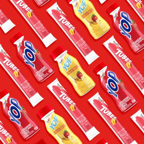 Yoplait Yop Lactose-Free 1% Drinkable Yogurt Mango 200 ml