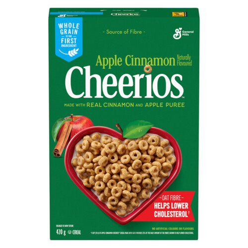 Cheerios Cereal Naturally Flavoured Apple Cinnamon 420 g