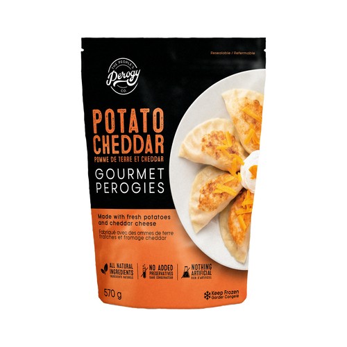 The People's Perogy Co. Gourmet Perogies Potato Cheddar 570 g (frozen)