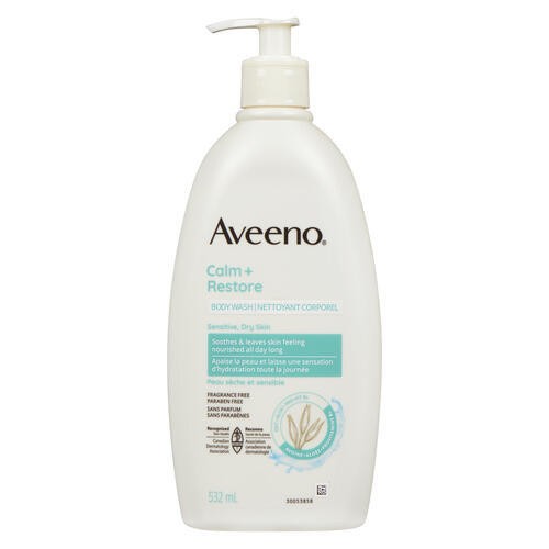 Aveeno Body Wash Calm & Restore 532 ml