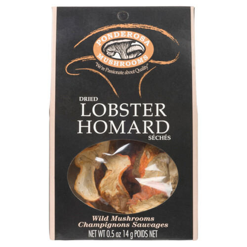 Ponderosa Dried Lobster Wild Mushrooms 14 g