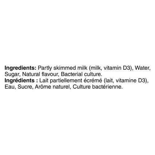 Yoplait Yop Less Sugar Drinkable Yogurt Vanilla 6 x 200 ml 