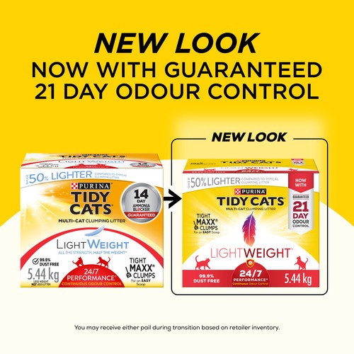Tidy Cats Cat Litter LightWeight 24/7 Performance Multi-Cat 5.44 kg
