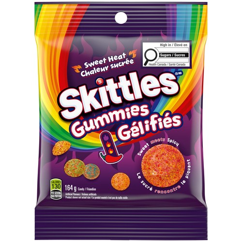 Skittles Gummies Candy Sweet Heat 164 g