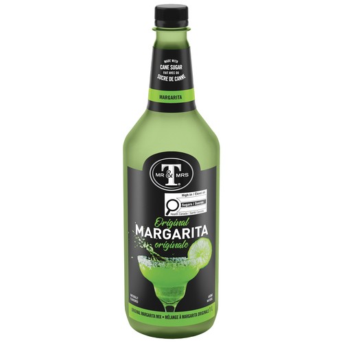 Mott's Mr. & Mrs. T's Drink Mix Margarita 1 L (bottle)