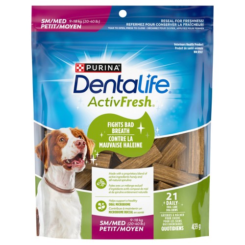 DentaLife Dog Treats ActivFresh Medium Daily Oral Care 439 g