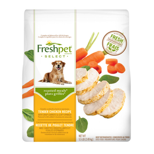 Freshpet Select Dog Food Roasted Meals Tender Chicken  2.49 kg