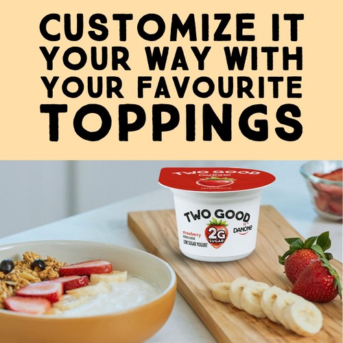 Two Good Low Sugar Yogurt Vanilla 4 x 95 g