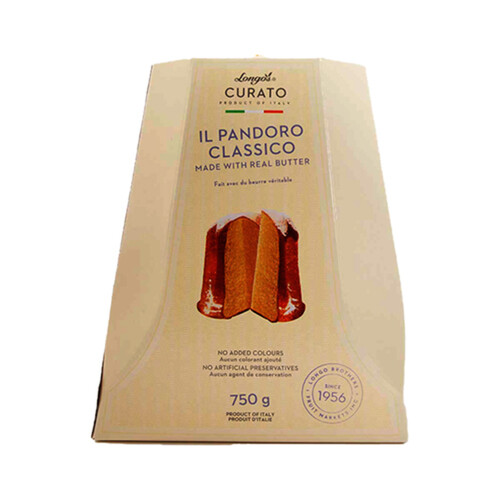 Longo's Curato Il Pandoro Classic 750 g