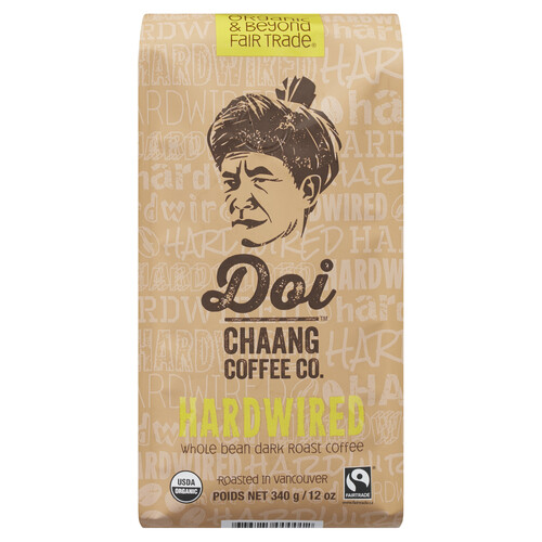 Doi Chang Whole Bean Coffee Hardwired 340 g