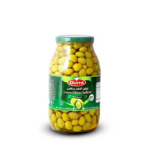 Durra Green Salkini Olives 2.9 kg