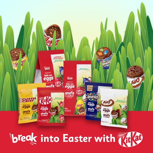 Nestlé Kit Kat Mix-Ups Chocolate Clusters 110 g