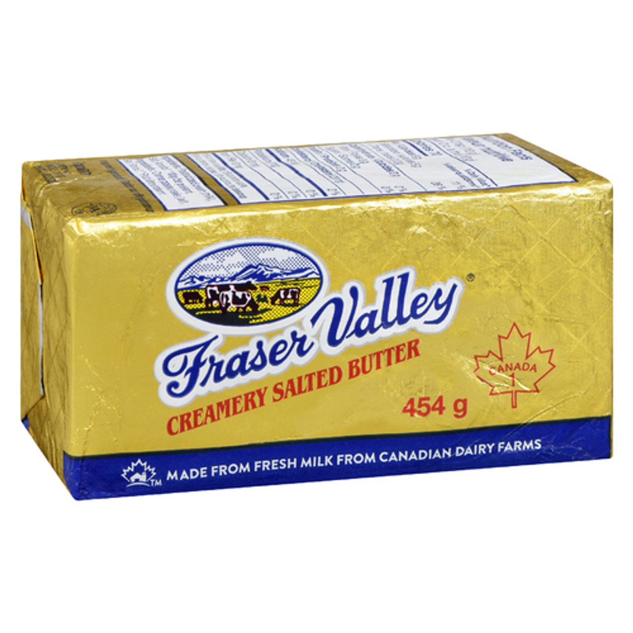 F Rasel G Fraser Valley Butter Salted 454 g - Voilà Online Groceries & Offers