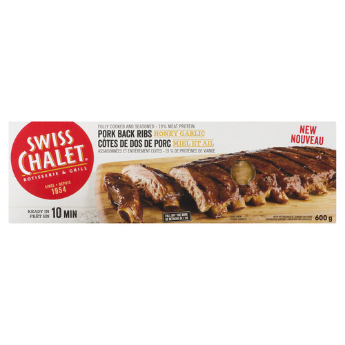 Swiss Chalet Honey Garlic Pork Back Ribs 600 g