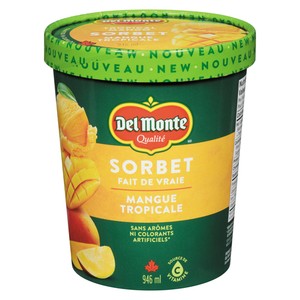 Del Monte Sorbet à la mangue tropicale 946 ml
