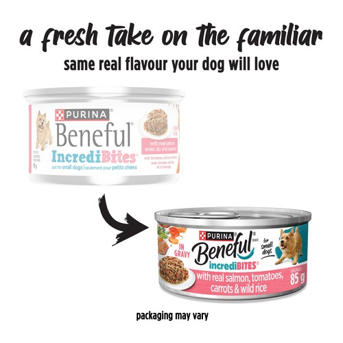 Beneful Incredibites Wet Dog Food Real Salmon In Gravy 85 g