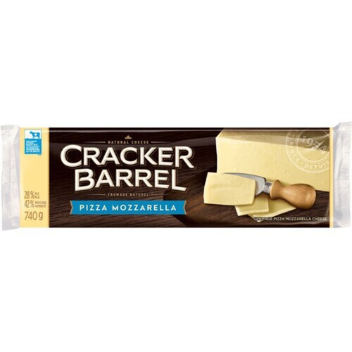 Cracker Barrel Natural Cheese Pizza Mozzarella 740 g