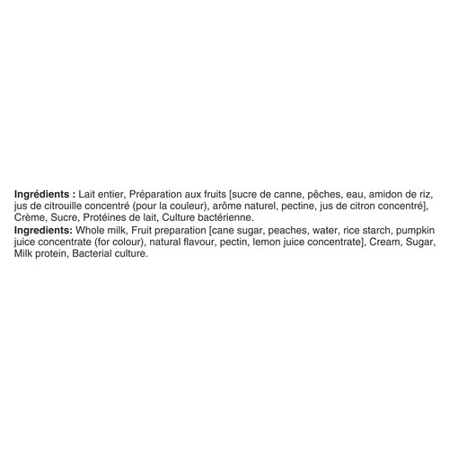 Liberté Méditerranée 9% Yogurt Orchard Peach 4 x 100 g