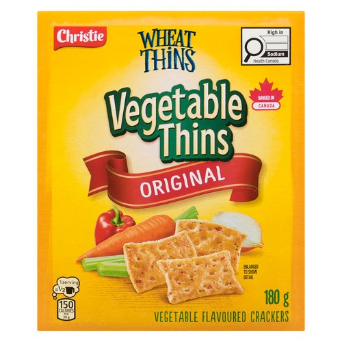 Vegetable Thins Crackers 180 g