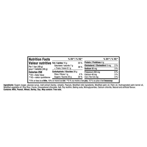 Cadbury Wunderbar Candy Bar Chocolatey 49 g